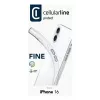 Cellularline FINECIPH16T Fine Case -kuori iPhone 16:lle, läpinäkyvä