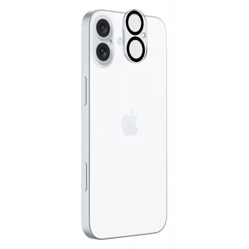 Cellularline kameran objektiivi - iPhone 16 suojus läpinäkyvä naarmuuntumaton iskunkestävä