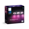 Philips Hue White and Colour Ambience 3 kpl:n pakkaus Centura upotettava kohdevalaisin