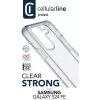 Cellularline CLEARDUOGALS24FET Clear Strong -suojakuori Samsung S24 FE:lle, läpinäkyvä