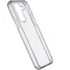 Cellularline CLEARDUOGALS24FET Clear Strong -suojakuori Samsung S24 FE:lle, läpinäkyvä