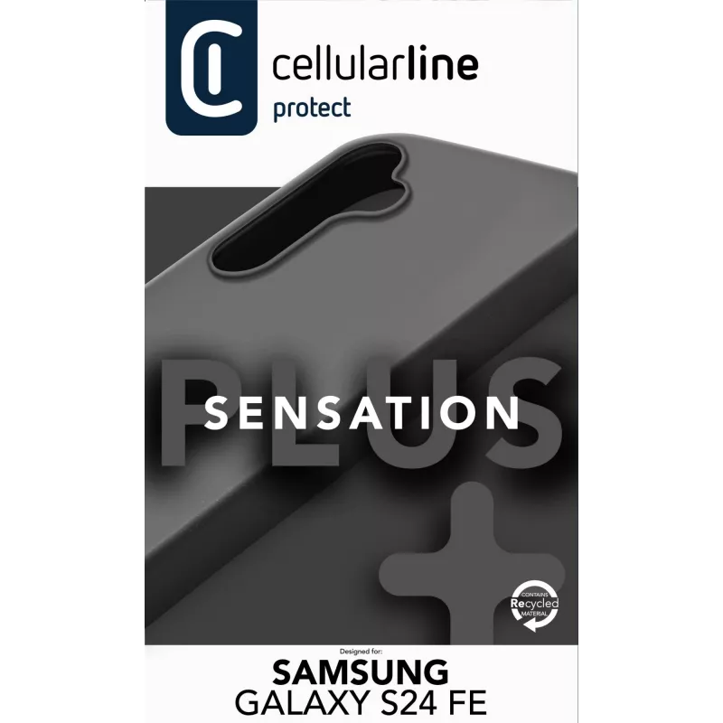Cellularline Sensation kuori Samsung S24 FE musta