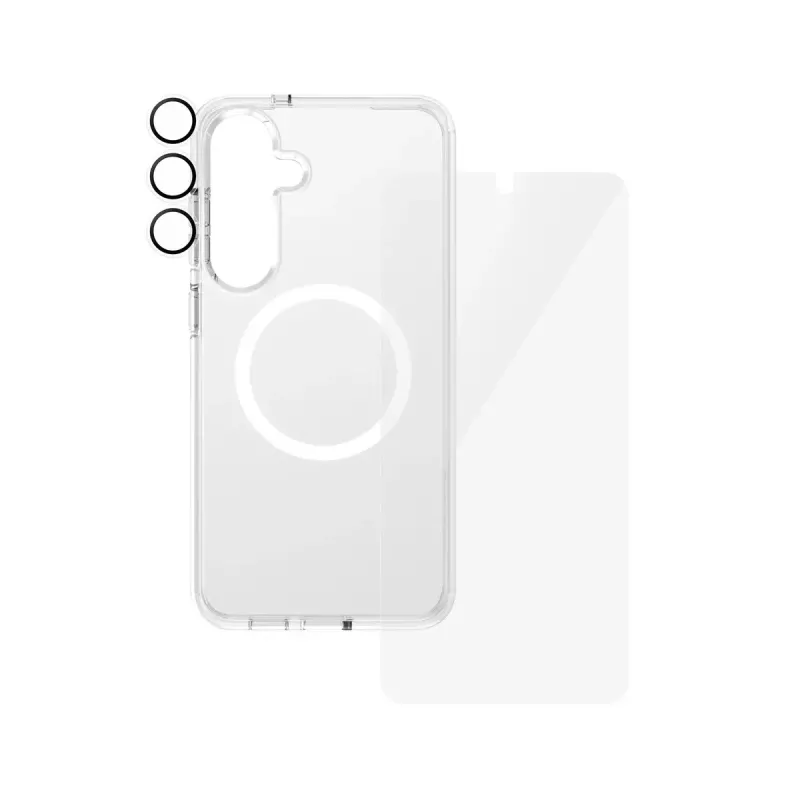 PanzerGlass ® | CARE by ® Flagship 3-in-1 -paketti Samsung Galaxy S25+