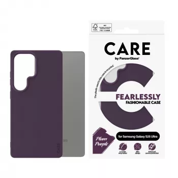 PanzerGlass CARE™ by ® Case Plum violetti Samsung Galaxy S25 Ultra