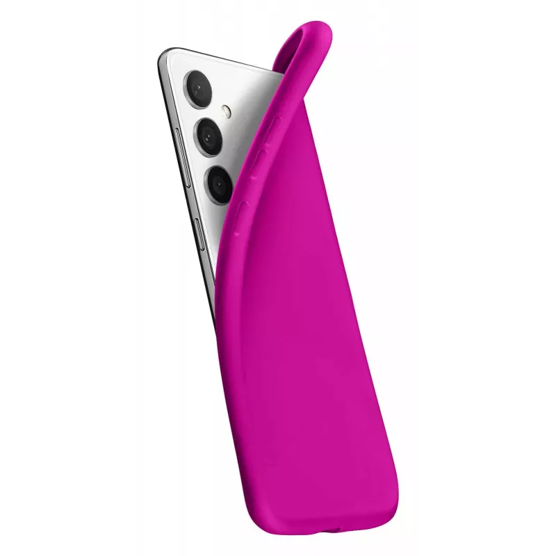 Cellularline Chroma – Galaxy A36/A56 värikäs pehmeä kumikotelo