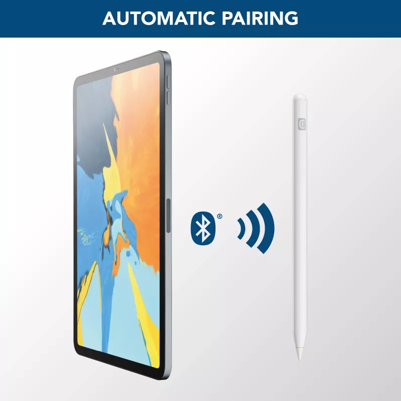 Cellularline Stylus Pen -kosketuskynä iPadille, valkoinen