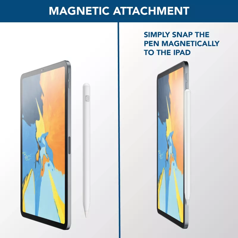 Cellularline Stylus Pen -kosketuskynä iPadille, valkoinen