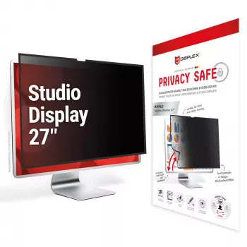 Displex PRIVACY SAFE irrotettava kaksisuuntainen tietosuojasuodatin Studio Display 27 tuuman näytölle