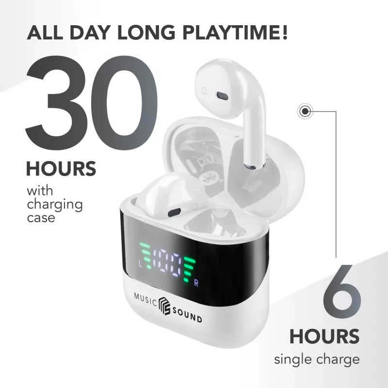 Music Sound SPARK TWS-kuulokkeet LED-näytöllä