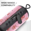Mono kannettava kaiutin Music Sound pystysuora kaiutin pinkki