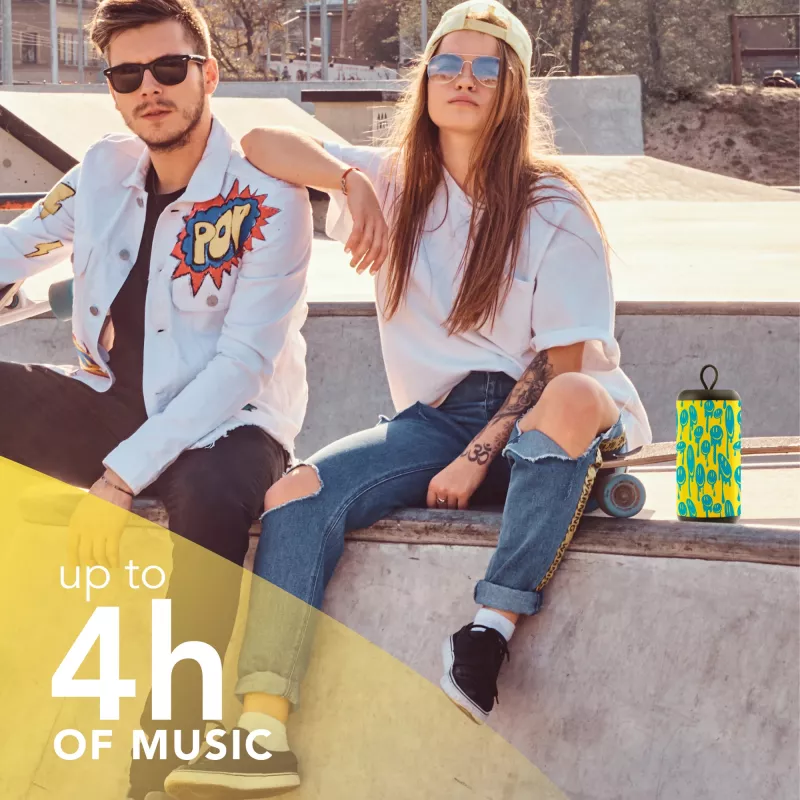 Music Sound pystysuora kaiutin Bluetooth 5W Smile