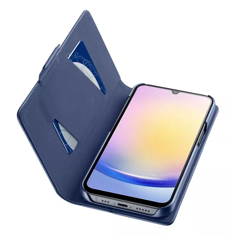Lompakkokotelo Cellularline Galaxy A26 sininen 16,8 cm