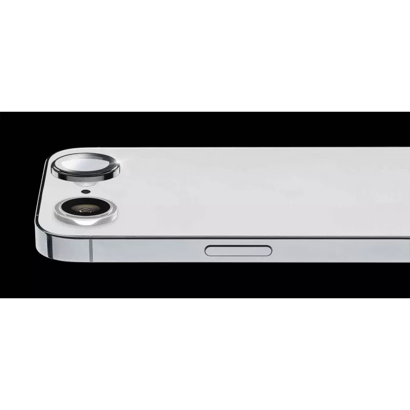 Cellularline CAMERARINGIPHSE4 kameran linssin suojarengas iPhone 16e:lle, kirkas