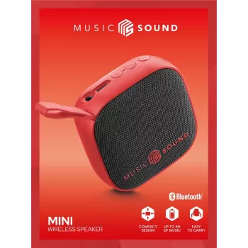 Music Sound langaton kaiutin Mini kompakti ja värikäs 3 watin Bluetooth-kaiutin