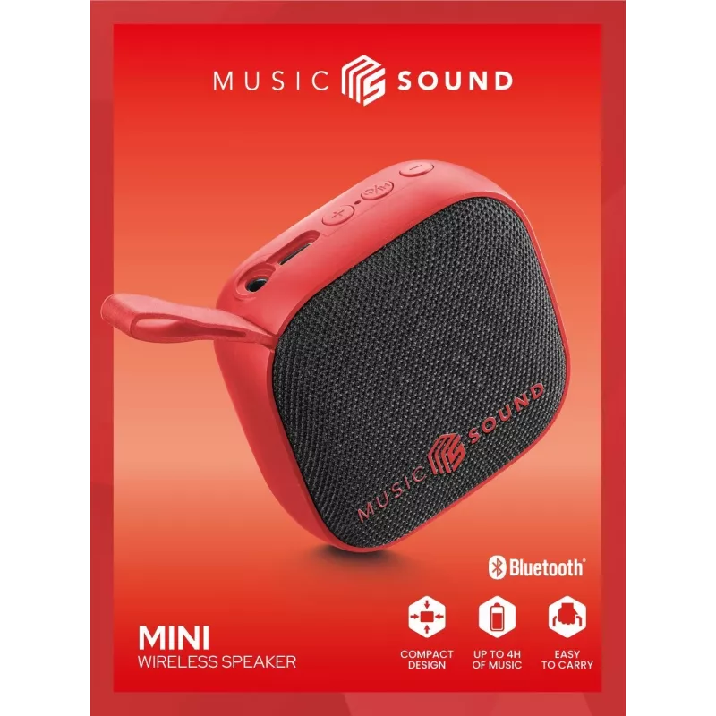 Music Sound langaton kaiutin Mini kompakti ja värikäs 3 watin Bluetooth-kaiutin