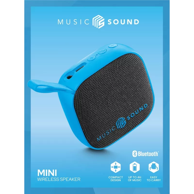 Music Sound langaton kaiutin Mini kompakti ja värikäs 3 watin Bluetooth-kaiutin