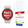 Displex 9H lasi Galaxy Watch 7/6 (44mm), 2 kpl:n pakkaus, ultrahohut, reunaton, sormenjälkiä hylkivä, made in Germany