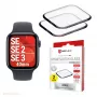 Displex särkymätön täyspeittävä suojalasi Apple Watch SE3/SE2/SE (40mm), 2 kpl:n pakkaus, ultrahohut, reunaton, Eco Mount