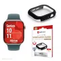 Displex 02135 Full Body -suojakotelo Apple Watch Series 10/11 46 mm, musta
