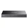 TP-Link Omada ES210GP verkkokytkin hallittava L2 Gigabit Ethernet (10/100/1000) Power over Ethernet (PoE) DIN-kisko musta