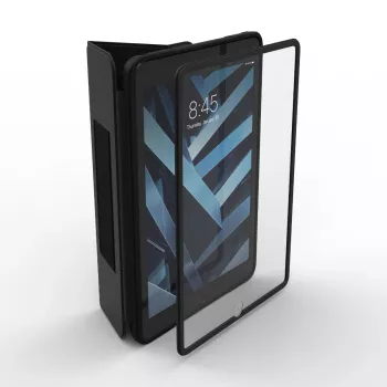 Folio-kotelo ZAGG Rugged Messenger Apple iPad 10.2 25,9 cm charcoal