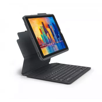 Näppäimistö ZAGG Pro Keys Apple iPad 10.2 musta/harmaa saksa