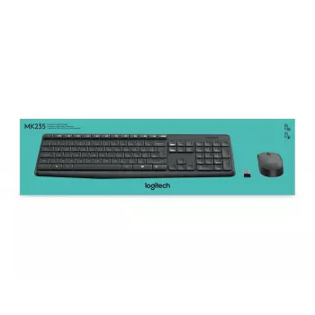 Langaton näppäimistö- ja hiiriyhdistelmä Logitech MK235