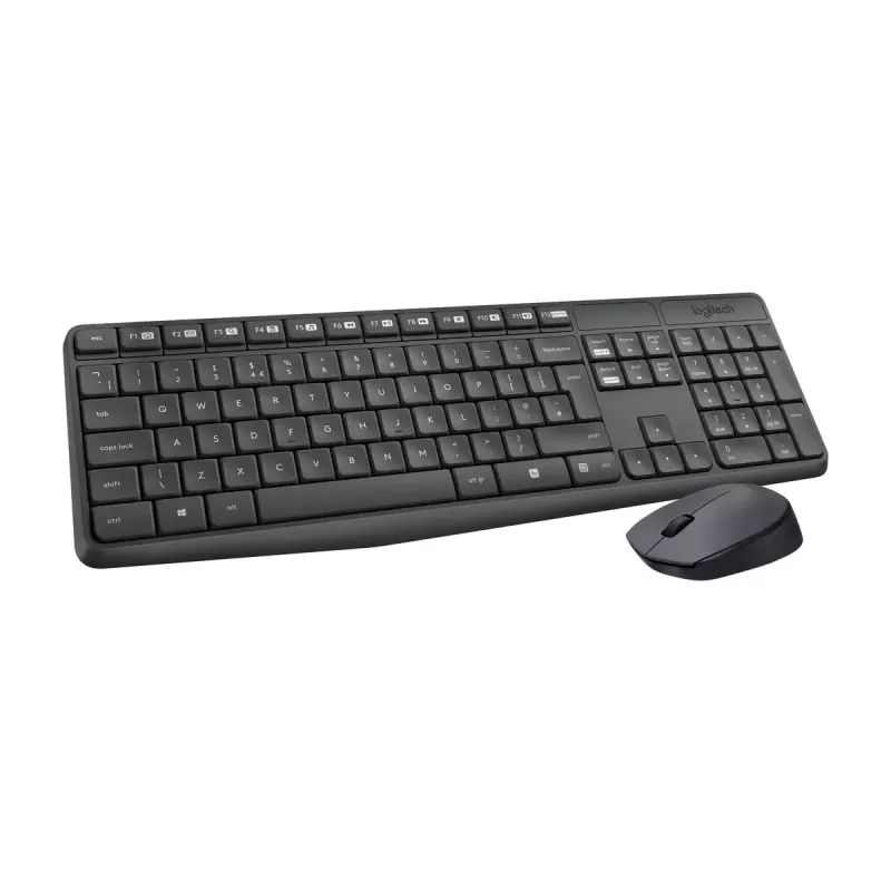 Langaton näppäimistö- ja hiiriyhdistelmä Logitech MK235