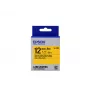 Epson tarrakasetti Pastell LK-4YBP musta/keltainen 12 mm (9 m)