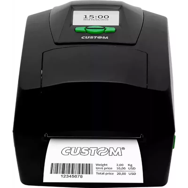 POS-tulostin CUSTOM D4 202 johdollinen suoratermotulostus 203x203 DPI