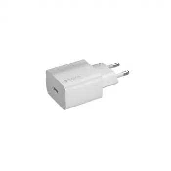 mophie USB-C-virtalähde – 20 W – valkoinen – EU, sisäkäyttö, AC, langaton lataus, valkoinen