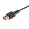 StarTech.com 1m Secure-latauskaapeli – USB-A - Micro-USB datasalpa vain latauskaapeli – vain virtalatauskaapeli puhelimelle/tabletille – datasalpaava USB-suojakaapeli