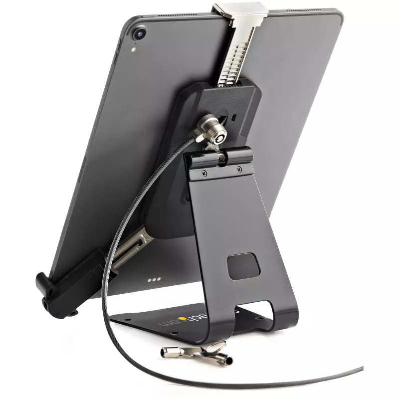 StarTech.com turvallinen tablettiteline K-slot-kaapelilukolla – lukittava tablettipidike 7,9