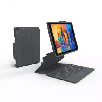 ZAGG Pro Keys -näppäimistö trackpadilla - Apple - iPad 10.2 - musta/harmaa - saksa