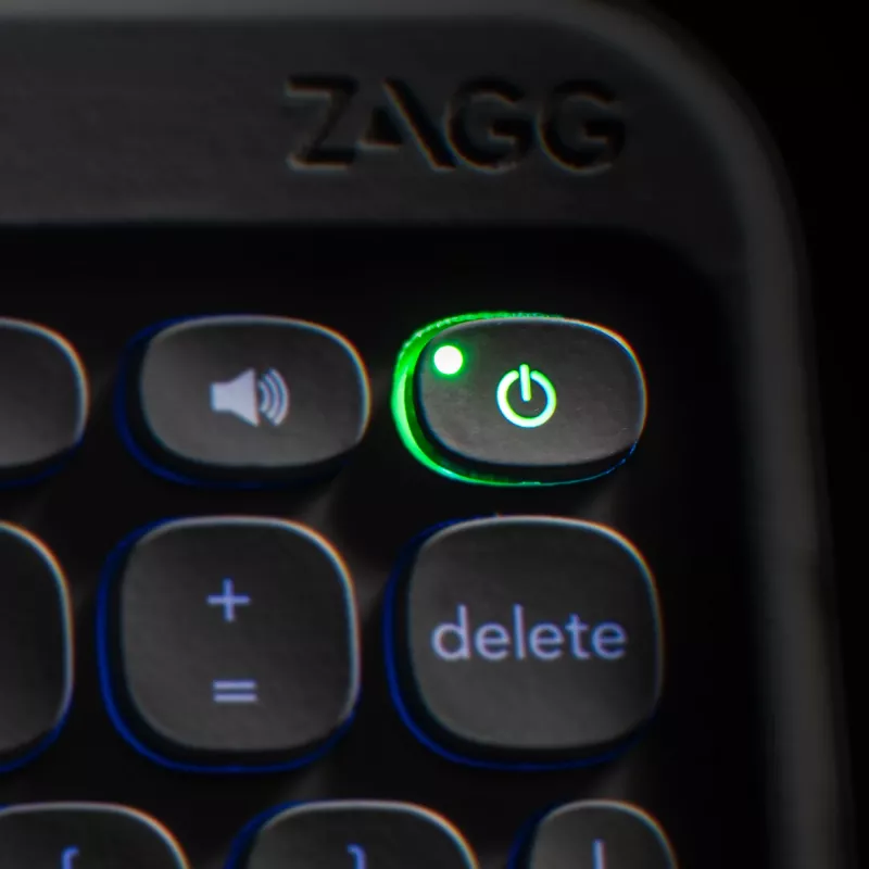 ZAGG Pro Keys -näppäimistö trackpadilla - Apple - iPad 10.2 - musta/harmaa - saksa