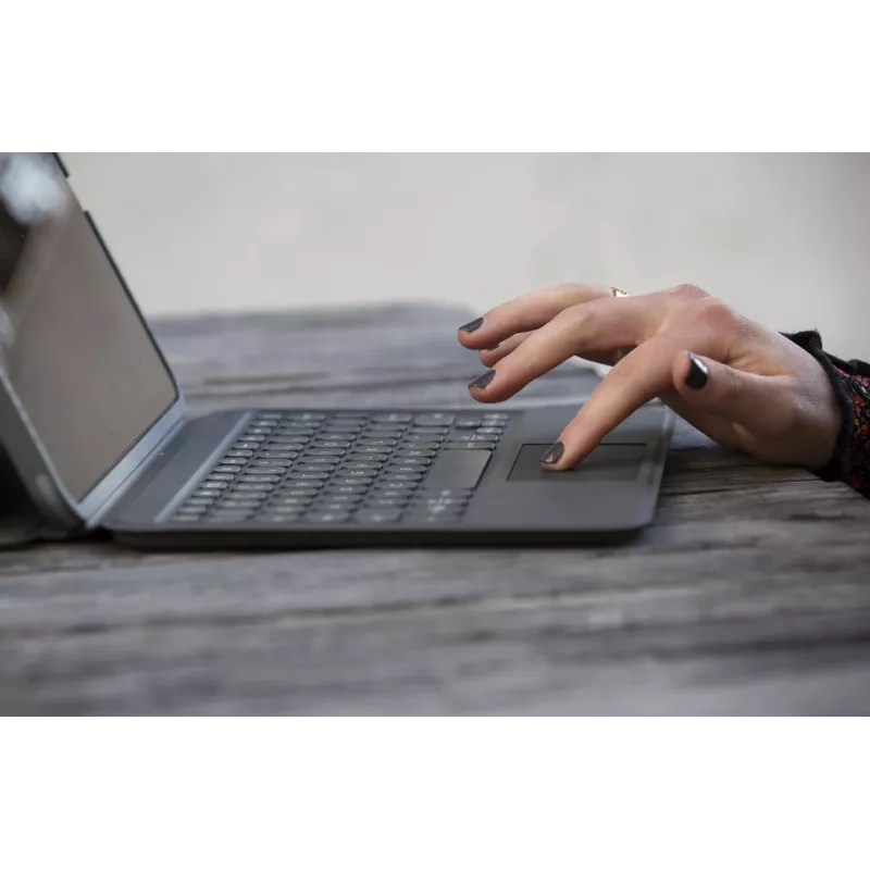 ZAGG Pro Keys -näppäimistö trackpadilla - Apple - iPad 10.2 - musta/harmaa - saksa