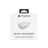 Seinäadapteri mophie Accessories USB-C 30W GaN valkoinen EU pikalataus