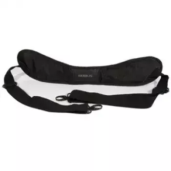 Olkahihna Mobilis ERGONOMIC SHOULDER STRAP kannettavaan musta karabiinihaka