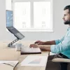 Kannettavan tietokoneen ja tabletin teline j5create JTS127-N monikulmainen alumiini musta harmaa