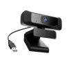 j5create JVCU100 USB™ HD-verkkokamera 360° käännöllä, 1080p videotallennusresoluutio, musta