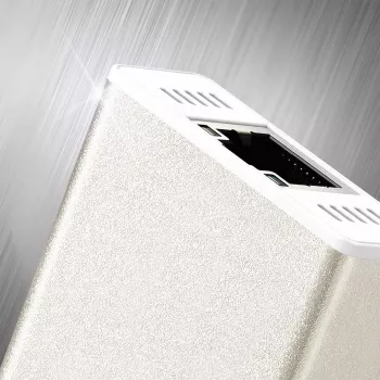j5create JCH471 USB-C™ Gigabit Ethernet ja keskitin monisovitin, metallinen champagne