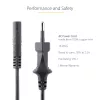 StarTech.com 2 m kannettavan tietokoneen virtajohto, EU-pistoke C7, 2,5 A 250 V