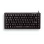 Kompakti näppäimistö Cherry G84-4100LCAGB-2 QWERTY 83 näppäintä Combi USB/PS/2 musta 1,75 m kaapeli