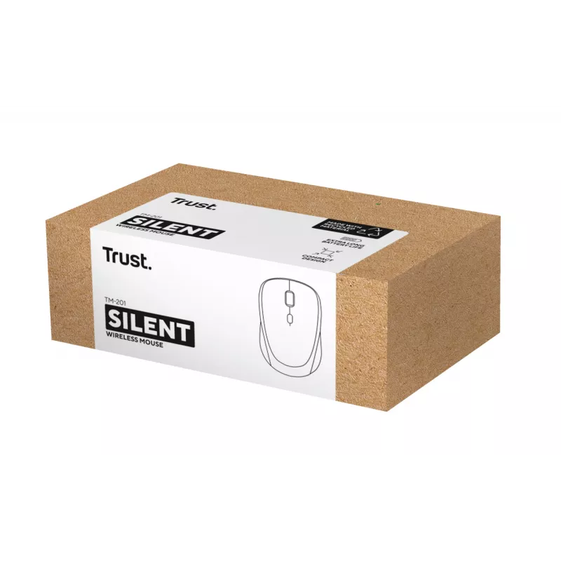Trust TM-201 hiiri toimisto oikeakätinen RF langaton optinen 1600 DPI