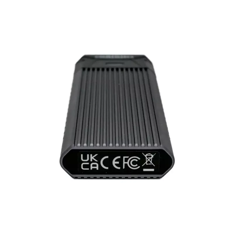 Ulkoinen M.2 SSD-kotelo Origin USB-C Single NVMe/SATA (2240/2260/2280), USB 3.2 Gen 1, musta