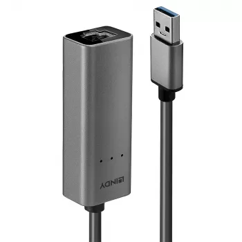Ethernet-muunnin Lindy USB 3.0 2,5G 43313