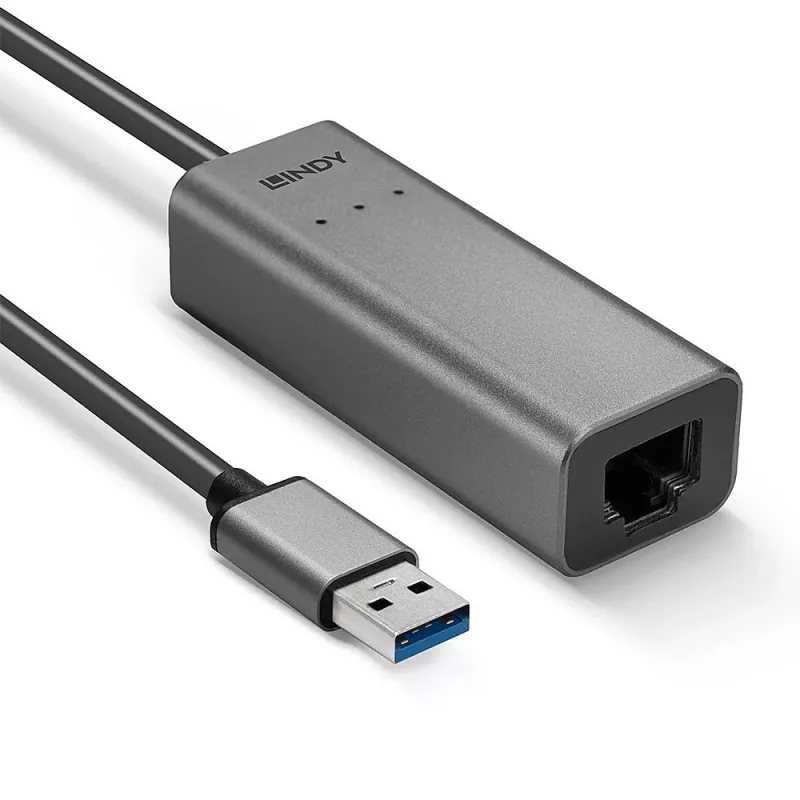 Ethernet-muunnin Lindy USB 3.0 2,5G 43313