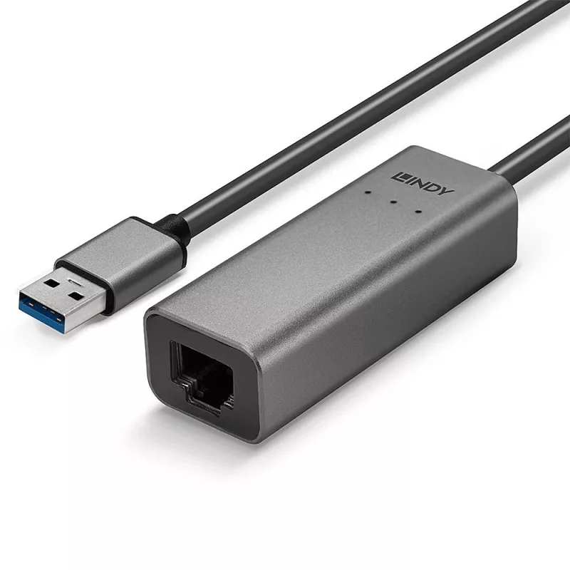 Ethernet-muunnin Lindy USB 3.0 2,5G 43313