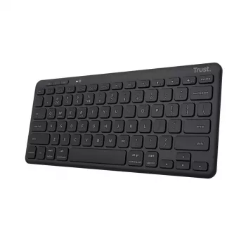 Trust Lyra näppäimistö Office USB RF Wireless Bluetooth saksa musta Tenkeyless