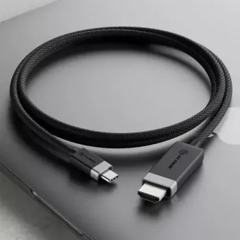 ALOGIC FUCHD1-SGR videokaapeliadapteri 1 m HDMI Type-A USB Type-C harmaa